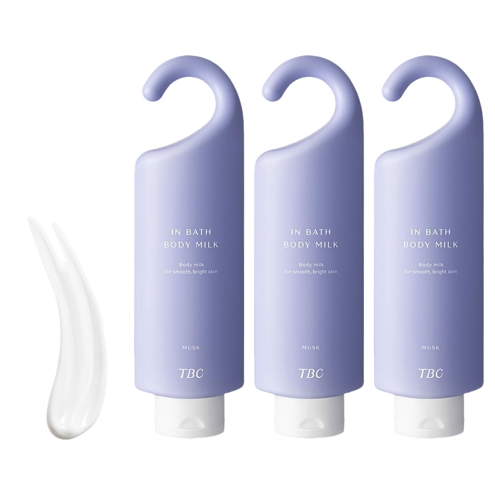 TBC In-Bath Body Milk Musk 300g Moisturizing Formula