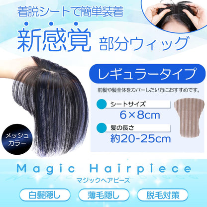 TefuRe Hair Wig with Artificial Scalp for Natural Look