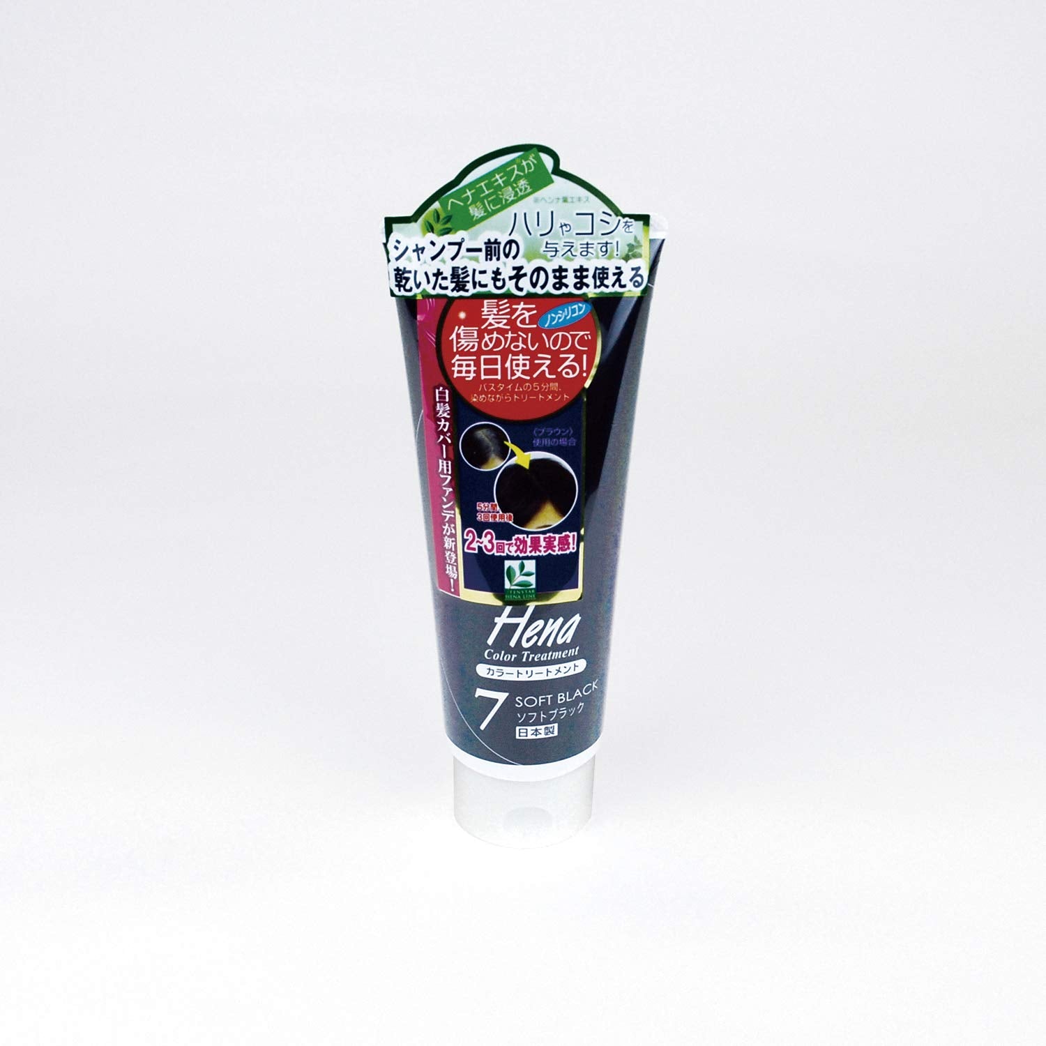 TENSTAR テンスター ヘナカラートリートメント ソフトブラック 250g