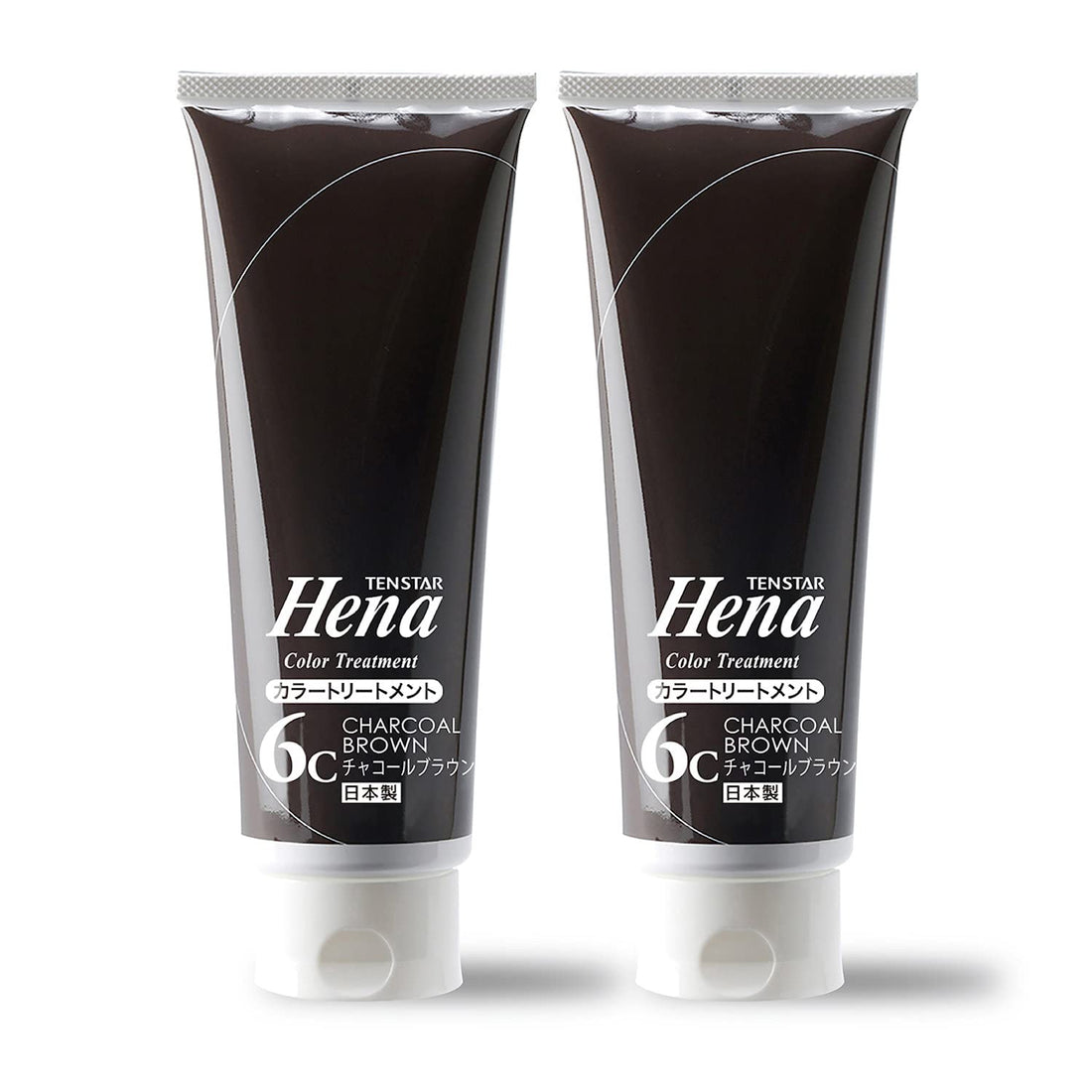 TENSTAR Henna Color Treatment Charcoal Brown 250g Duo Pack