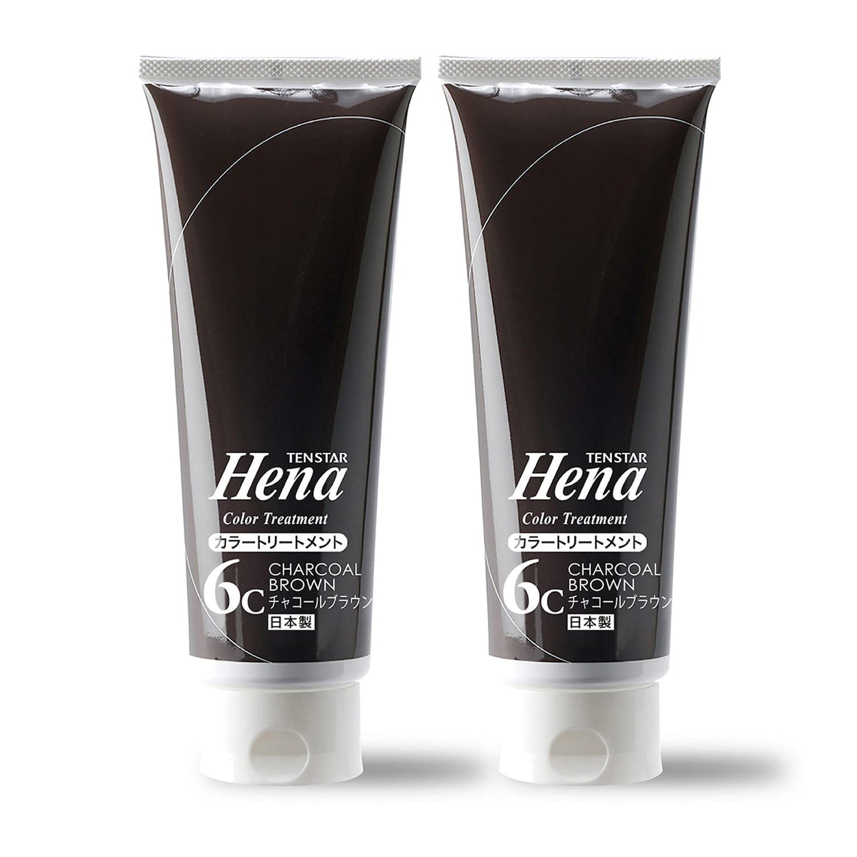 TENSTAR Henna Color Treatment Charcoal Brown 250g Duo Pack