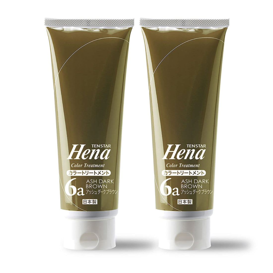 TENSTAR Henna Color Treatment Ash Dark Brown 250g Set of 2