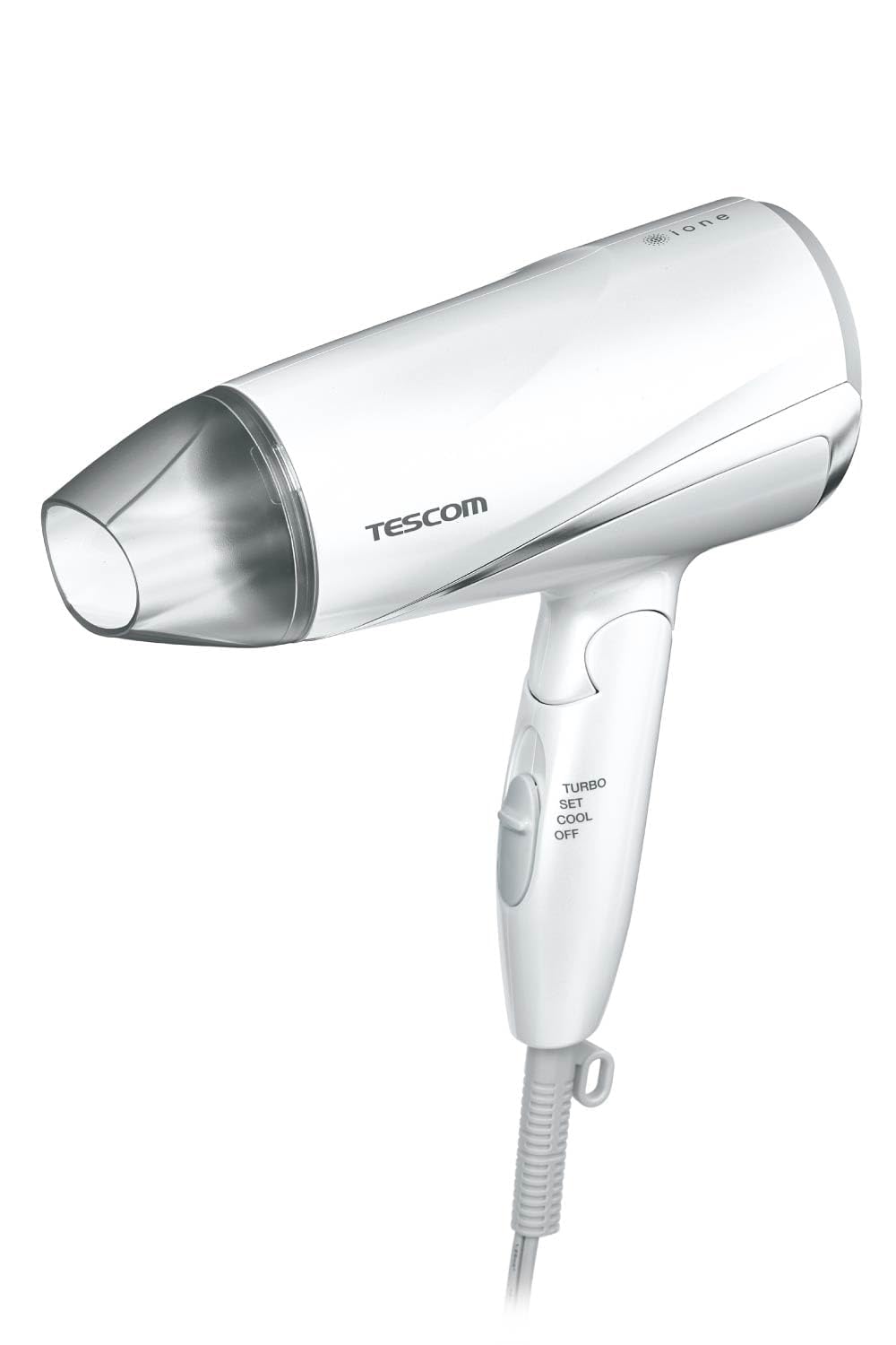 TESCOM Hair Dryer with Negative Ion Technology and Folding Design