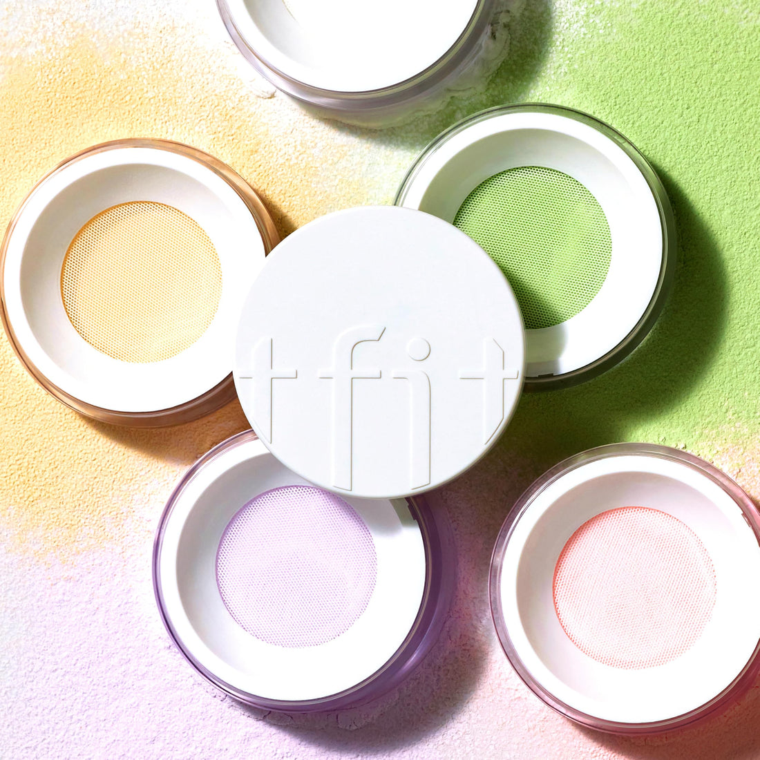 TFIT Translucent Finishing Powder 7g Green for Oily Skin
