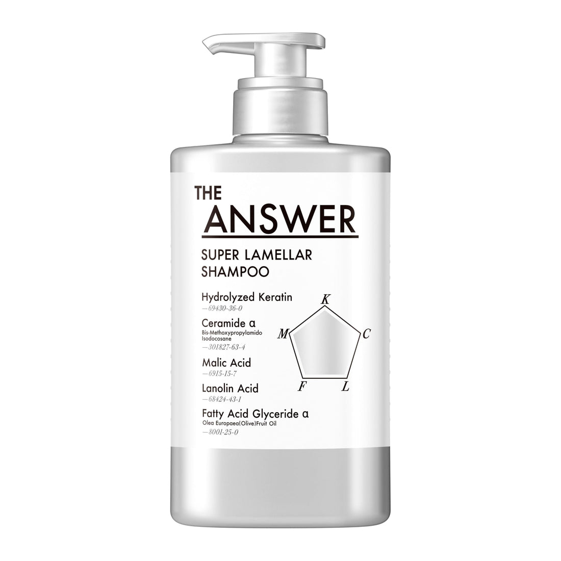 THE ANSWER Super Lamella Shampoo 400ml Bergamot & Daphne Scent