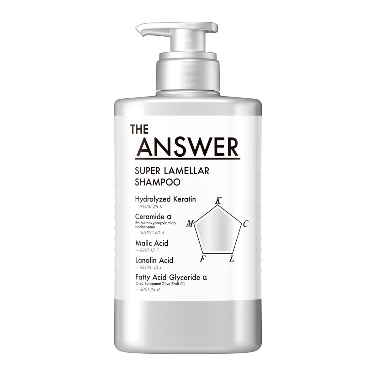 THE ANSWER Super Lamella Shampoo 400ml Bergamot &amp; Daphne Scent