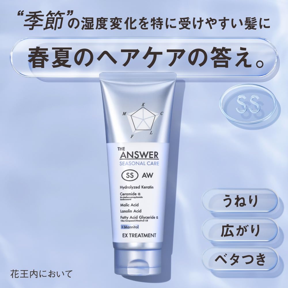 THE ANSWER Seasonal Care SS EX Treatment 220g Jasmine and Mandarin Orange