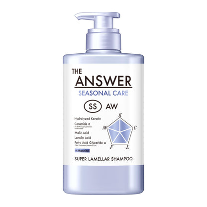 THE ANSWER Seasonal Care SS Super Lamella Shampoo Pump 400ml
