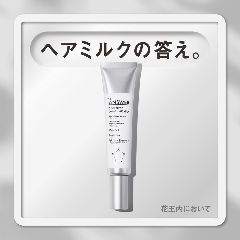 THE ANSWER Shampoo et Traitement Capillaire Éclat 400ml 220g