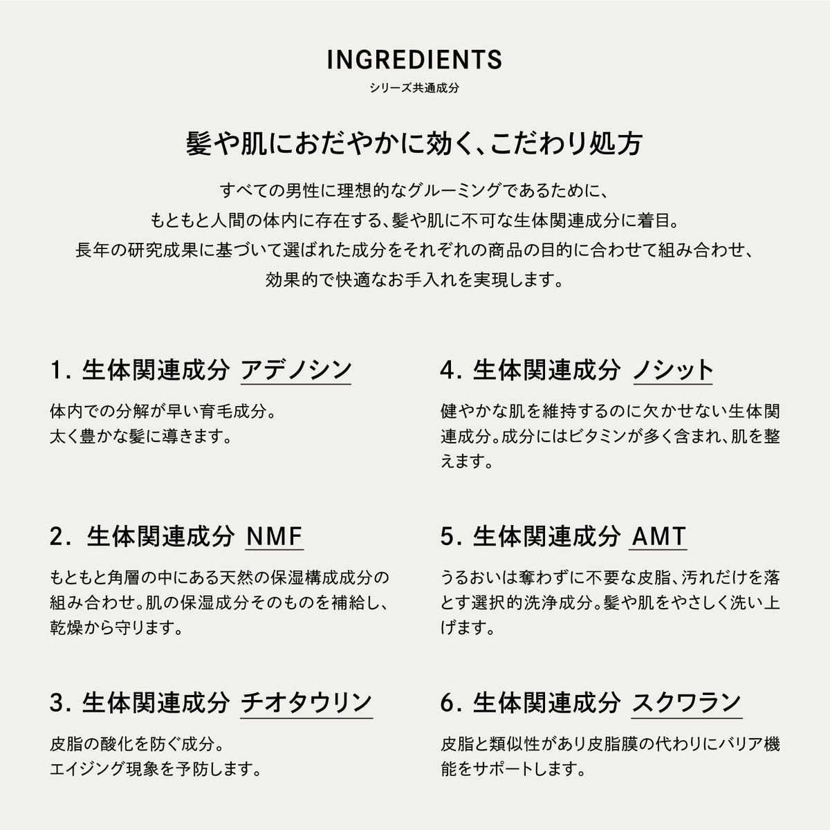 THE GROOMING Shampoo with Hinoki Scent 500ml