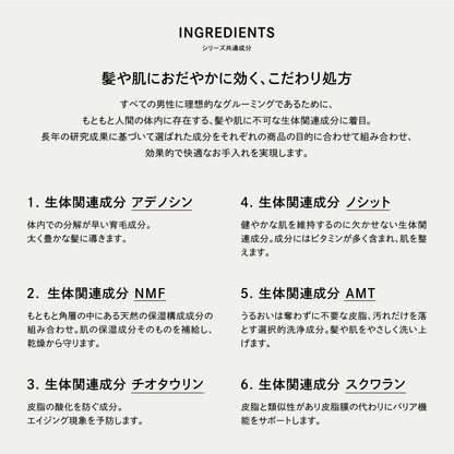 THE GROOMING Shampoo with Hinoki Scent 500ml