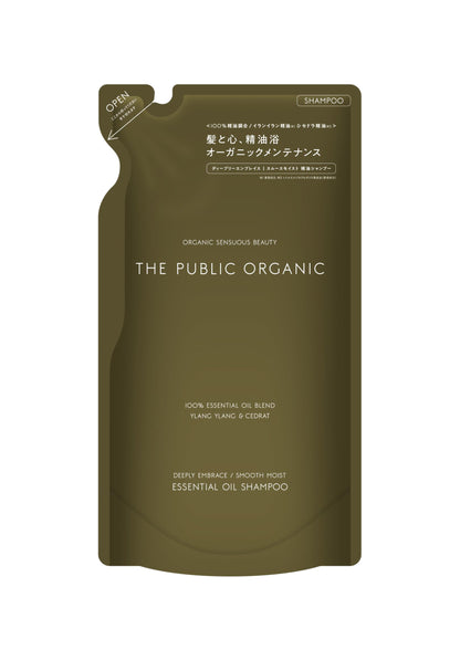 THE PUBLIC ORGANIC Deeply Embrace Smooth Moist Shampoo Refill 340ml