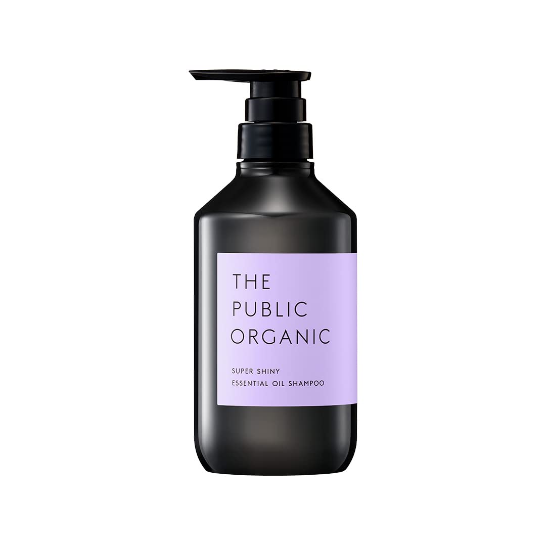 THE PUBLIC ORGANIC Super Shiny Shampoo 480mL for Japanese Hair Care