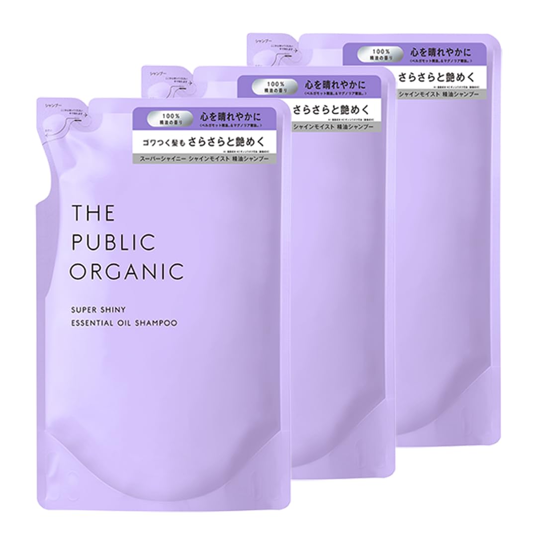 THE PUBLIC ORGANIC Super Shiny Shampoo Refill 400mL