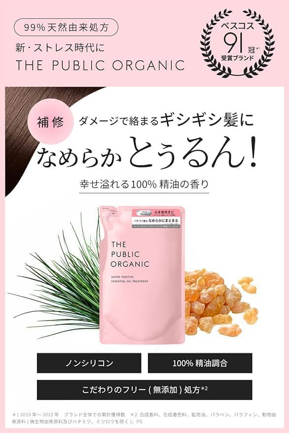 THE PUBLIC ORGANIC Super Positive Treatment Refill 400mL