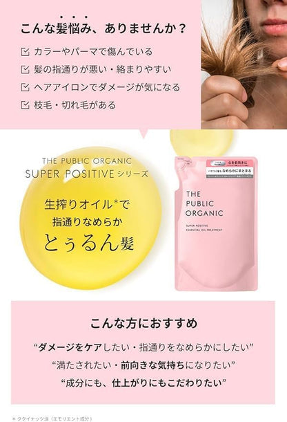 THE PUBLIC ORGANIC Super Positive Treatment Refill 400mL
