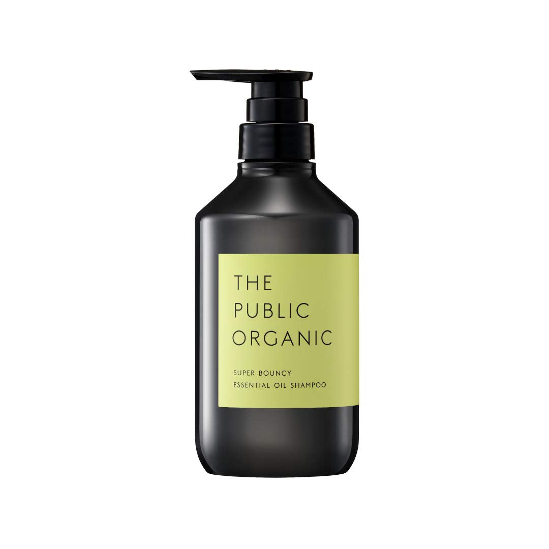 THE PUBLIC ORGANIC Super Bouncy Shampoo 480mL for Japanese Hair Care