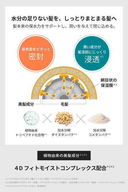 THE PUBLIC ORGANIC Super Bouncy Treatment 480ml Japanese Hair Care