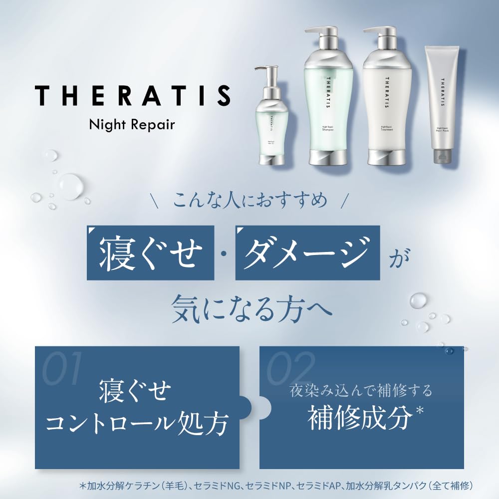 THERATIS by mixim Premium EX Night Control Shampoo 435ml