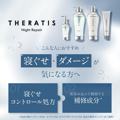 THERATIS by mixim Shampoo et Traitement Capillaire 3 pièces