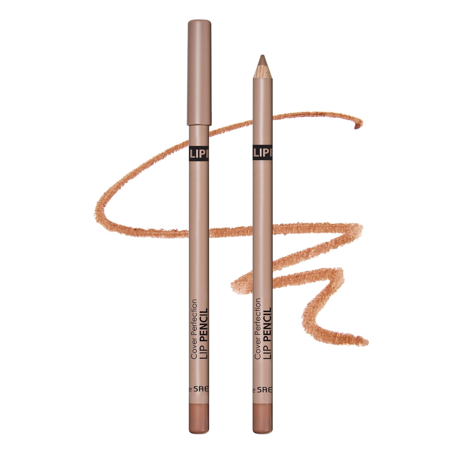 The Saem Cover Perfection Lip Pencil 05 Toffee with Sharpener