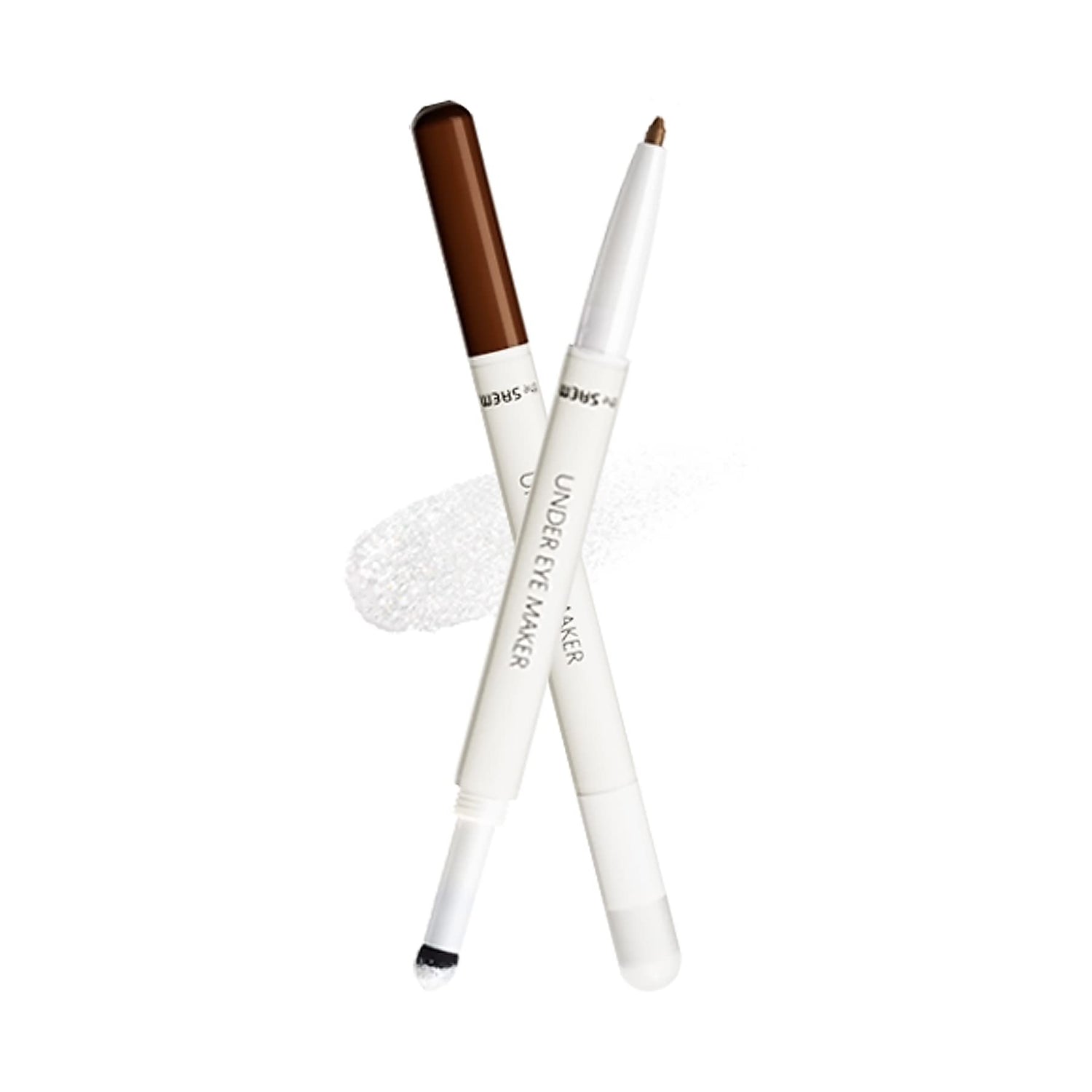 The Saem Official Japan Under Eye Maker 0.2g+0.5g 01 Plumping White for Tear Bags Korean Cosmetics