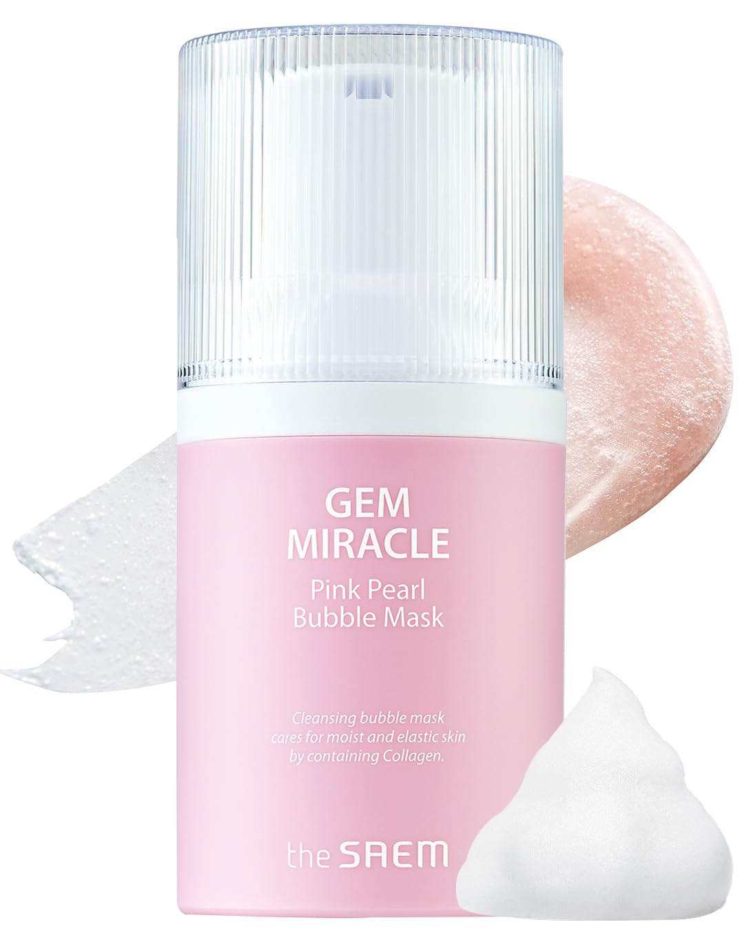 The Saem Gem Miracle Pink Pearl Bubble Mask 50g