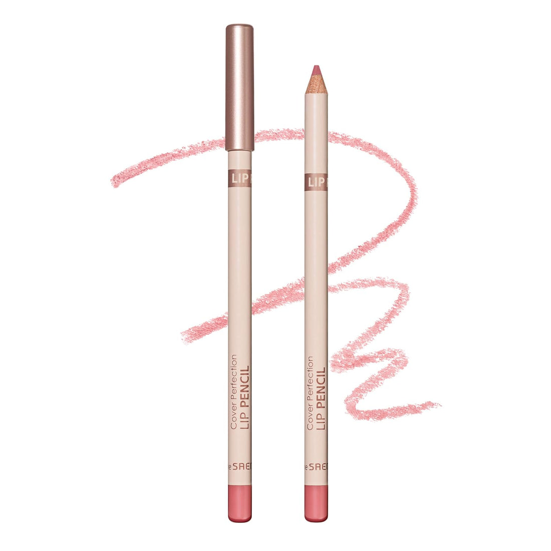The Saem Cover Perfection Lip Pencil 09 Mellow with Sharpener