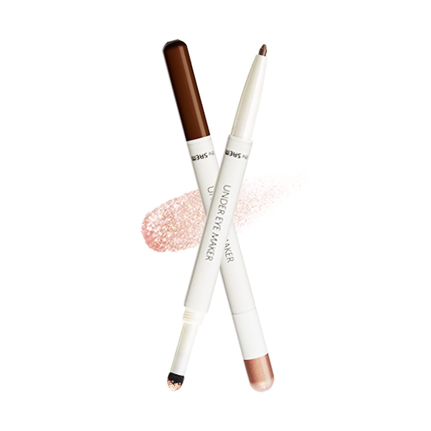 The Saem Under Eye Maker Glam Coral 0.2g+0.5g for Bright Eyes