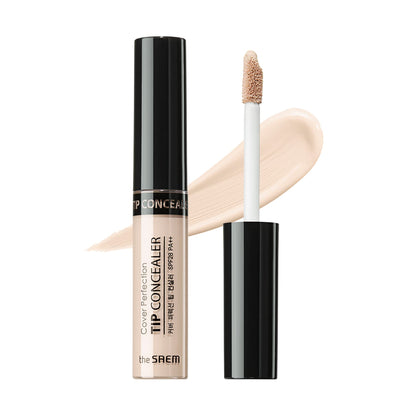 The Saem Concealer Cover Perfection Tip Concealer 0.5 Ice Beige 6.5g