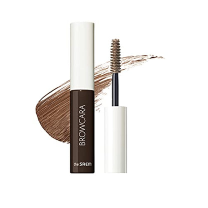 The Saem Brow Color 03 Dark Brown Waterproof Eyebrow Gel