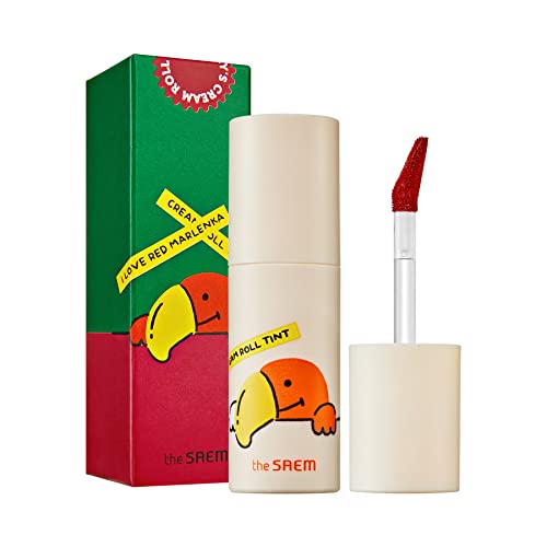 The Same Official Japan "Seoul Parrot" Semi-cream Roll Tint 01 Red Malenka 1169