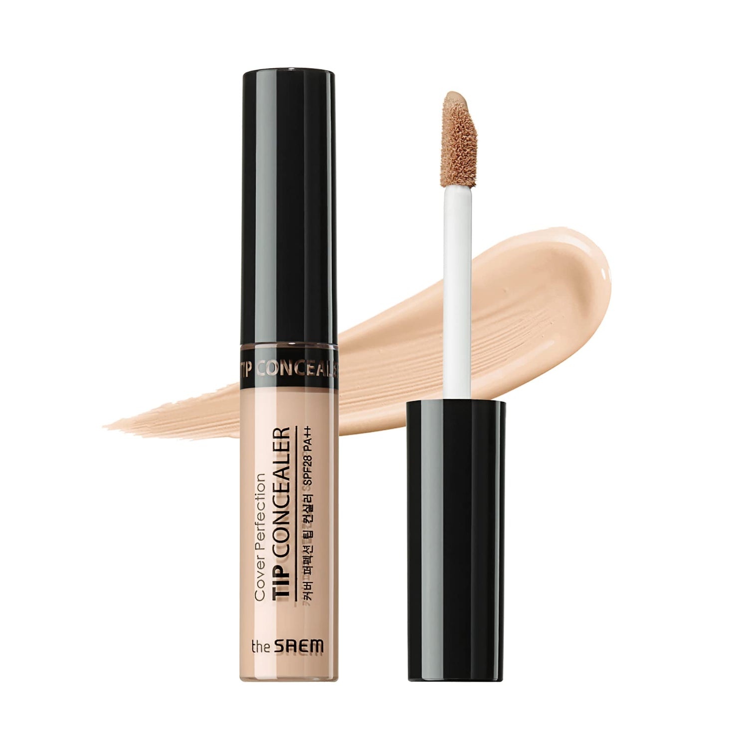 The Saem Concealer Cover Perfection Tip Concealer 6.5g for Flawless Coverage