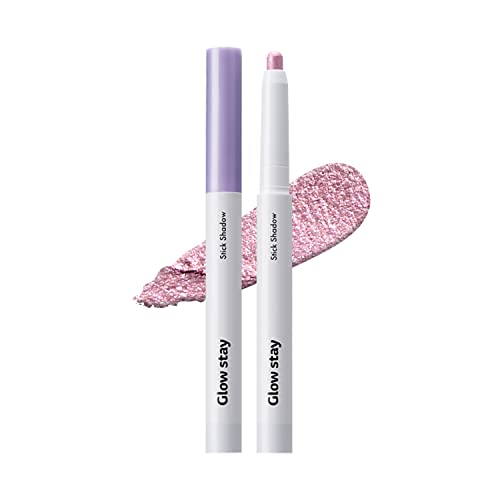 The Saem Glow Stay Stick Shadow Violet Charm Shimmer Shadow