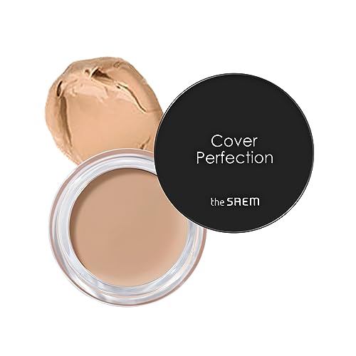 The Saem Concealer Cover Perfection Pot Rich Beige 4g for Flawless Finish