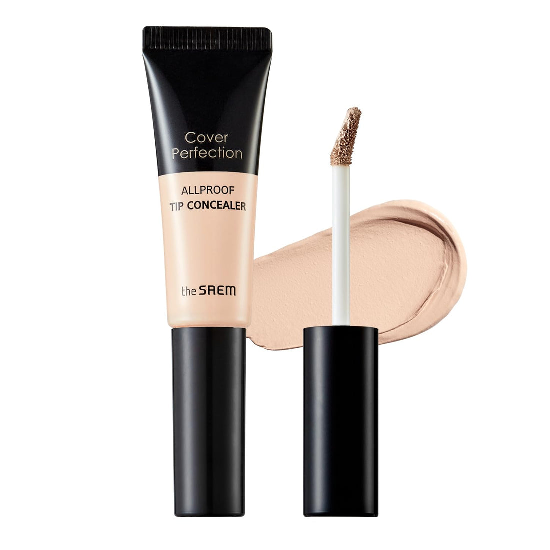 The Saem Official Japan Cover Perfection All Proof Chip Concealer 1.0 Clear Beige 1194