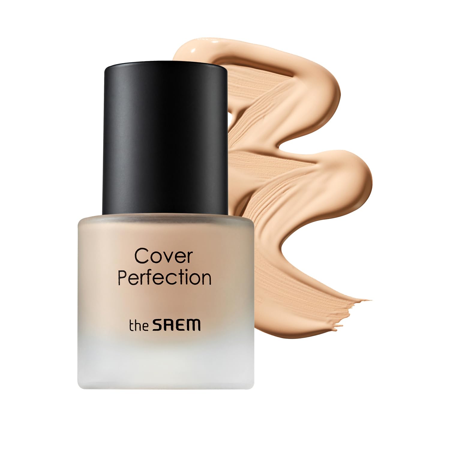 The Saem Official Japan Cover Perfection Concealer Foundation 1.5 Natural Beige 15ml 1210