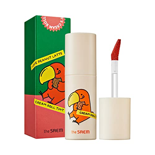 The Saem Seoul Parrot Semi-Cream Roll Tint 02 Peanut Latte