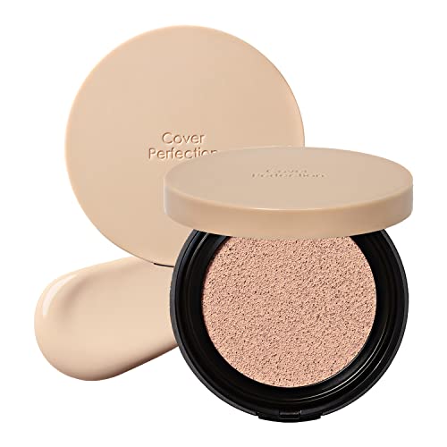 The Saem Official Japan Cover Perfection Concealer Cushion 1.0 Clear Beige 1175