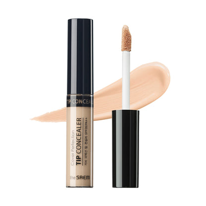 THE SAEM Concealer Cover Perfection Tip Concealer 1.5 Natural Beige 6.5 grams