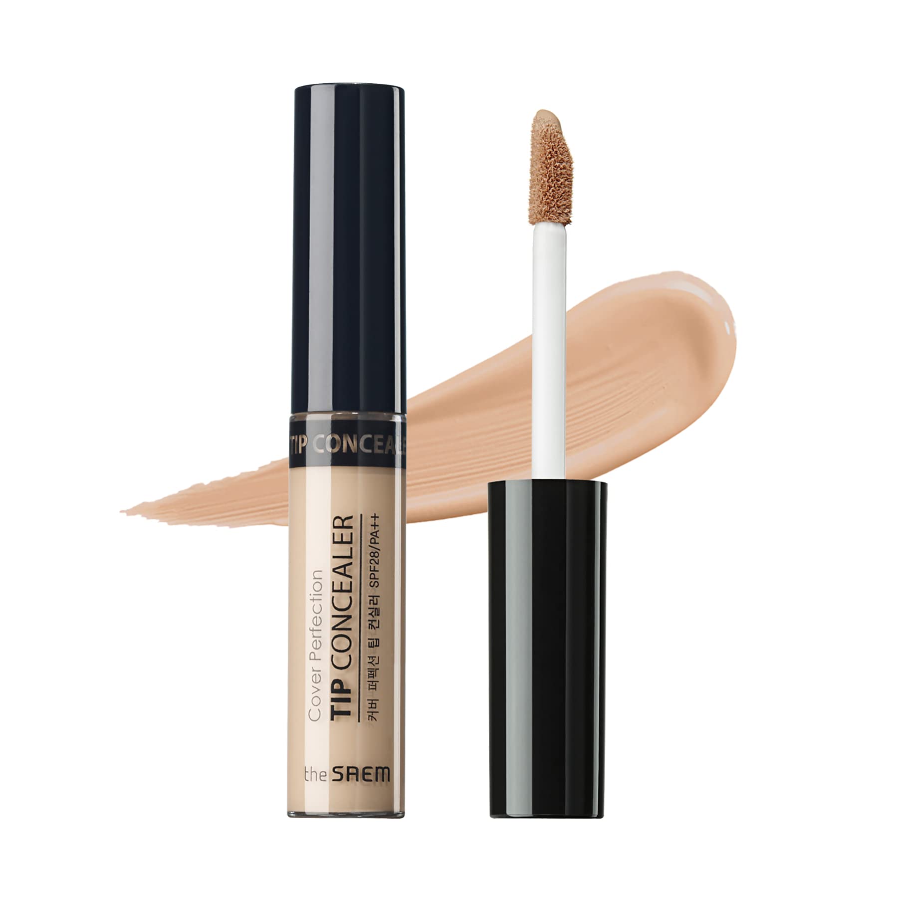The Saem Official Japan Concealer Cover Perfection Tip Concealer 02 Rich Beige 0116 6.5g