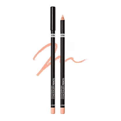 The Same Official Japan Cover Perfection Concealer Pencil Salmon Beige 1167 with Sharpener