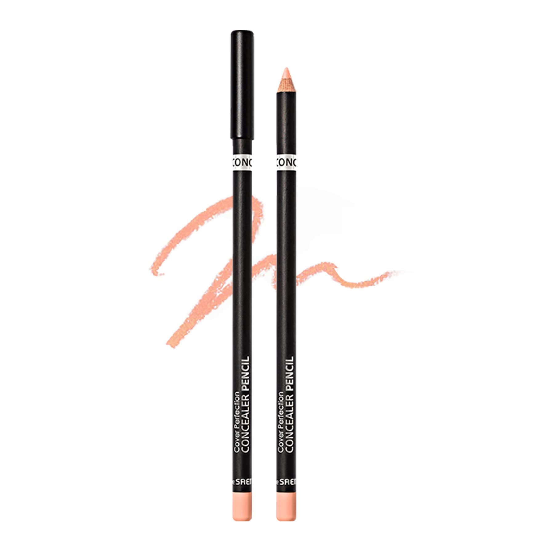 The Same Official Japan Cover Perfection Concealer Pencil Salmon Beige 1167 with Sharpener