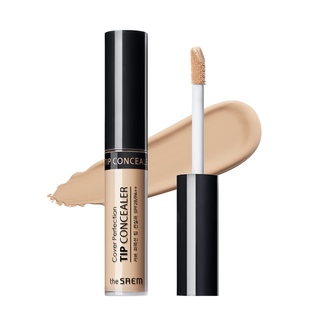 The Saem Official Japan Concealer Cover Perfection Tip Concealer 2.25 Sand 0682 6.5g