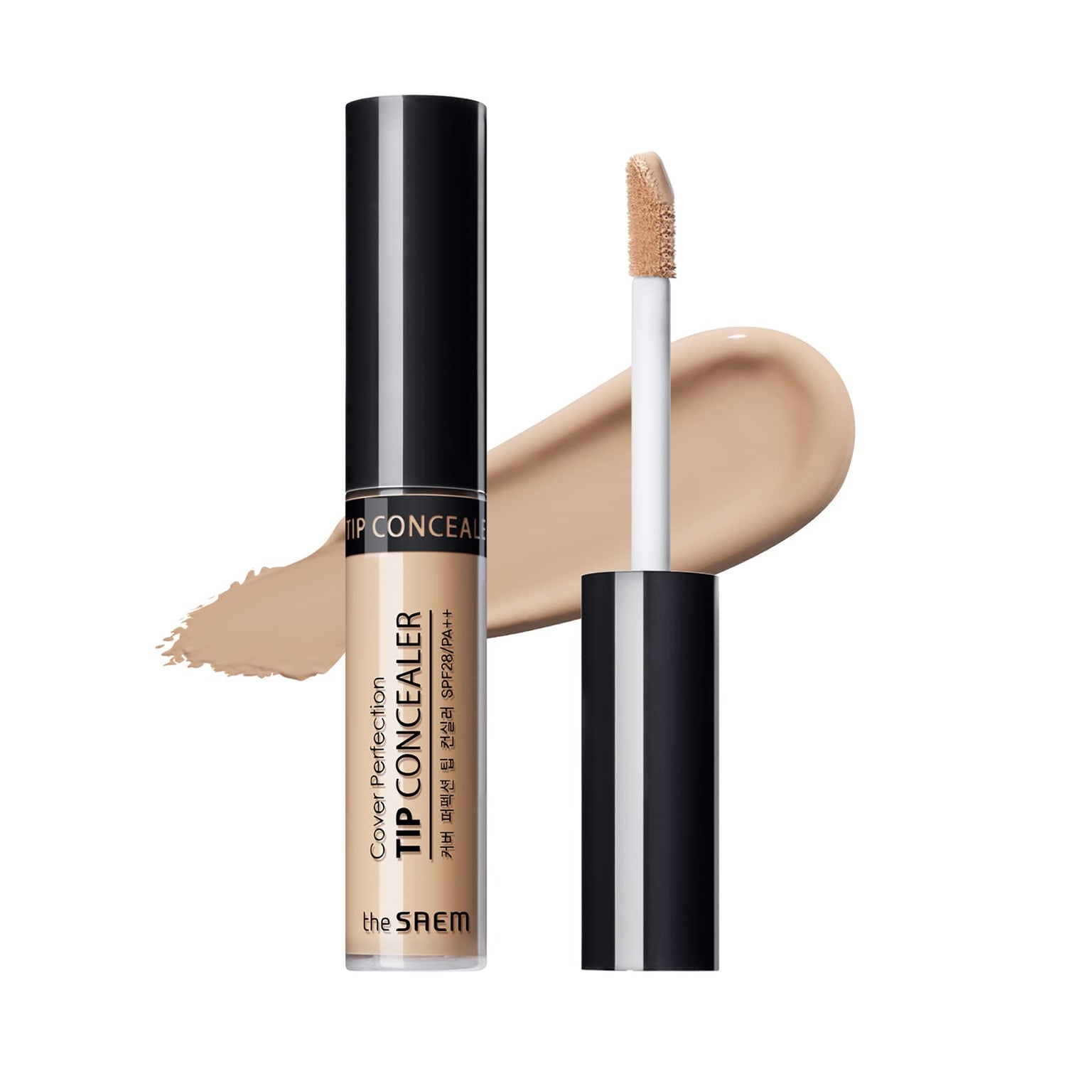 The Saem Concealer Cover Perfection Tip Concealer 6.5g Medium Deep