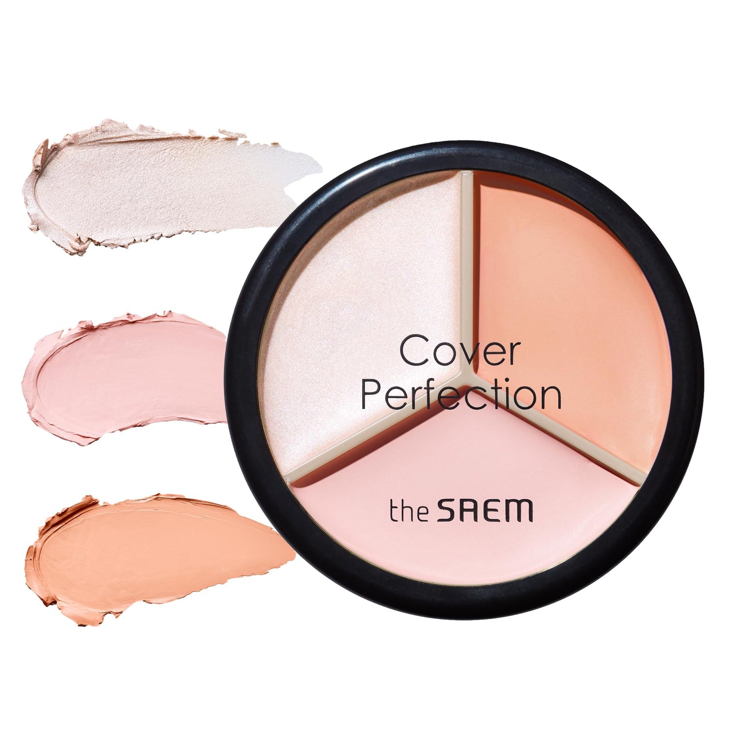 The Saem Cover Perfection Triple Pot Concealer 05 Dark Up Beige