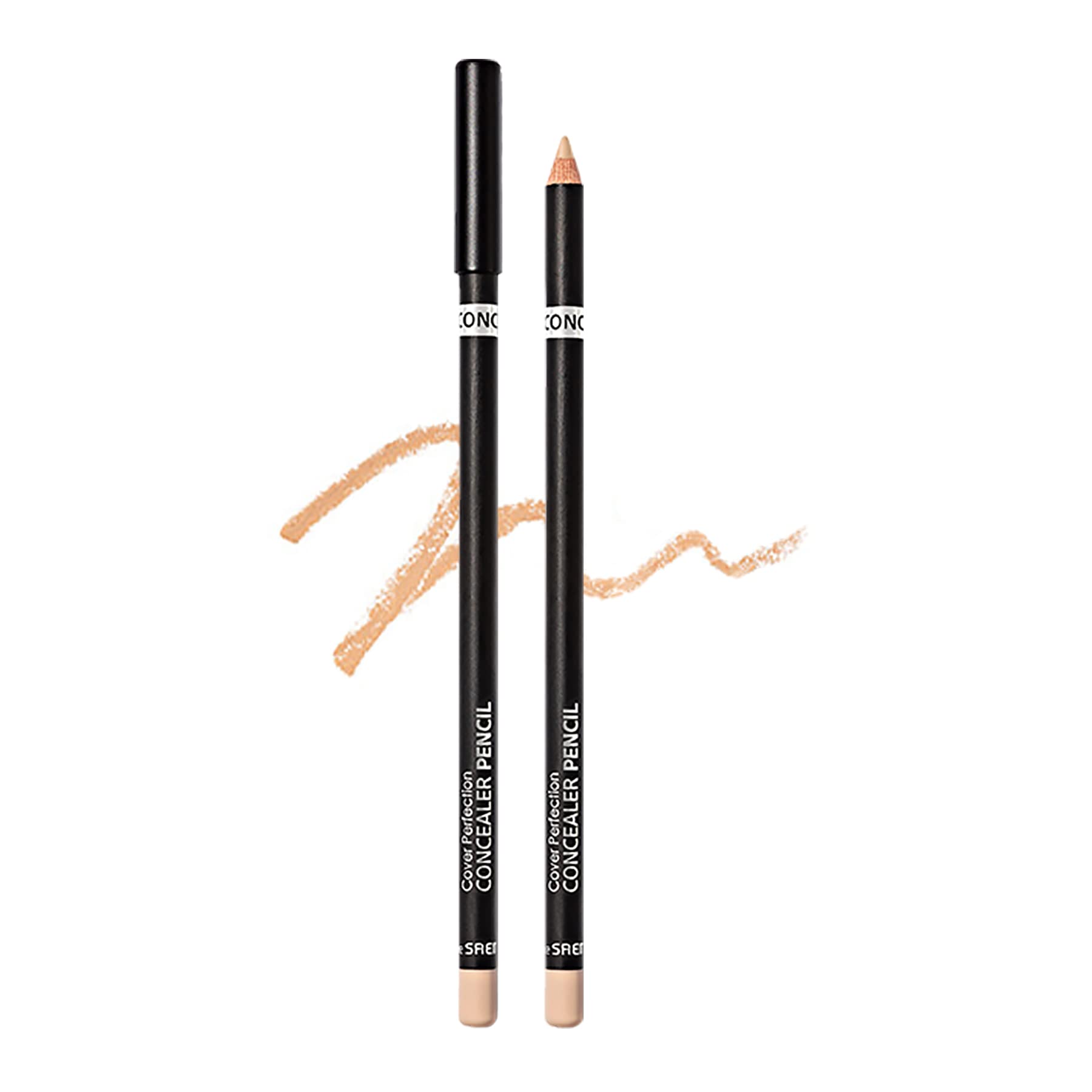 The Saem Cover Perfection Concealer Pencil Rich Beige with Sharpener
