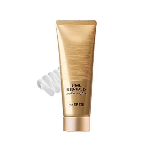 The Saem Official Japan Snail Essential EX Deep Cleansing Foam 150ml 1080 Cleansing Foam