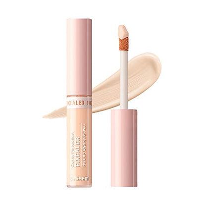 The Saem Concealer Cover Perfection Fixer 6.5g Smudge-Proof Formula