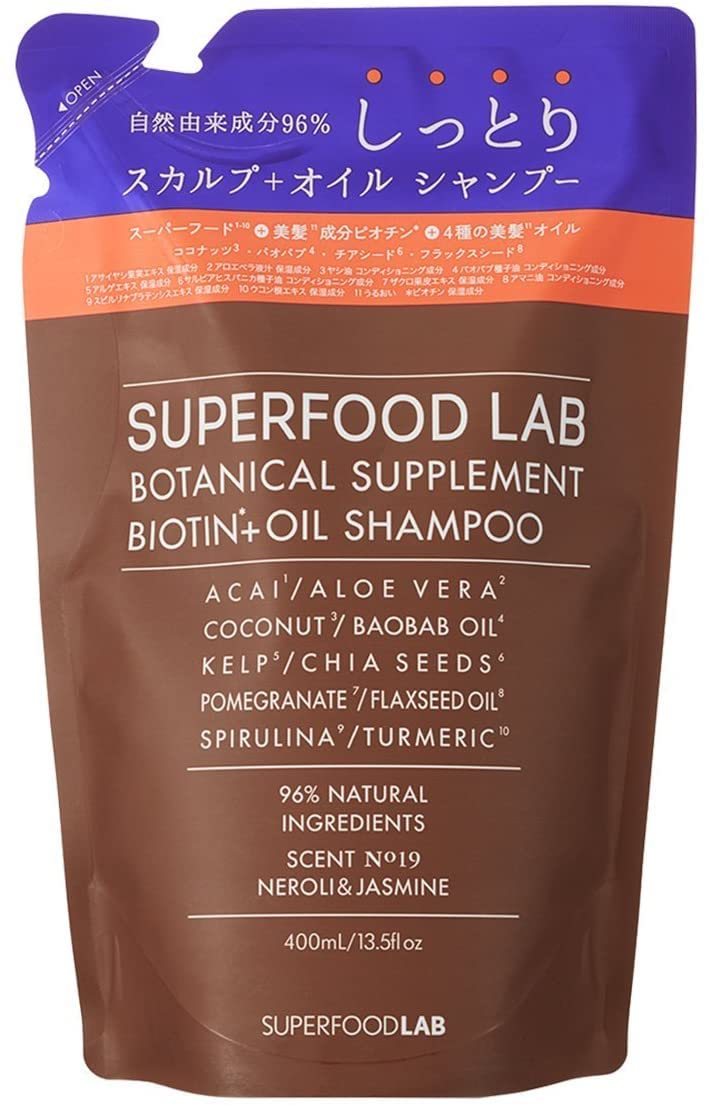 THE SUPERFOOD LAB Scalp Oil Moisturizing Shampoo Refill 400ml